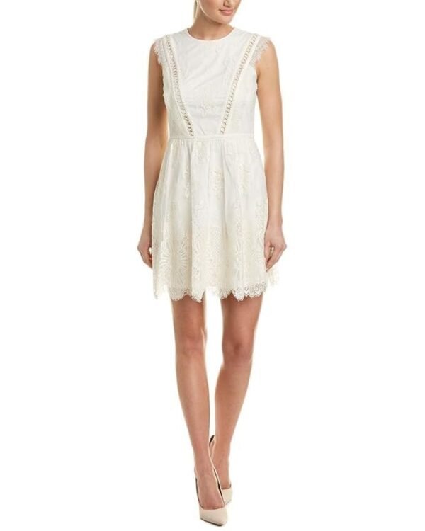 Aidan Mattox Aidan Women's Sleeveless Lace Cocktail Dress