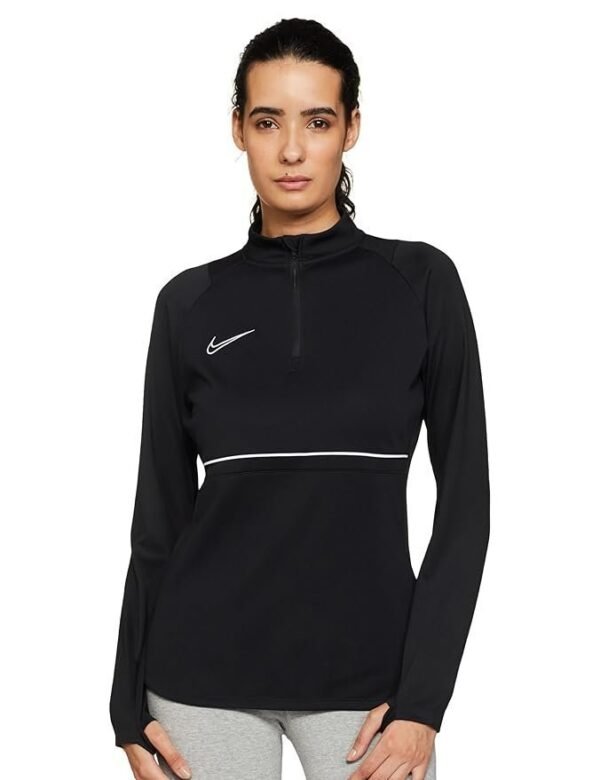Nike Women As W Nk Df ACD Dril Regular Fit Top - Br 2