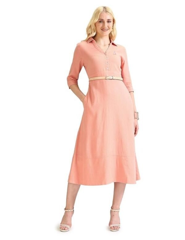 U.S. POLO ASSN. Women's Solid Regular Casual Dress